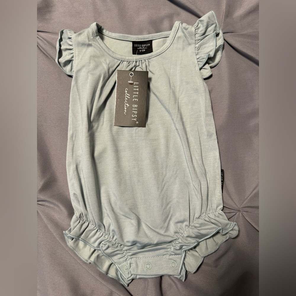 Little Bipsy Ruffle Onesie